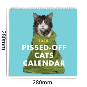 2024 Pissed-Off Cat Calendar