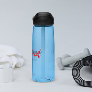 With God - Sports Water Bottle