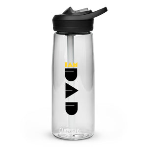 I Am Dad- Sports Water Bottle