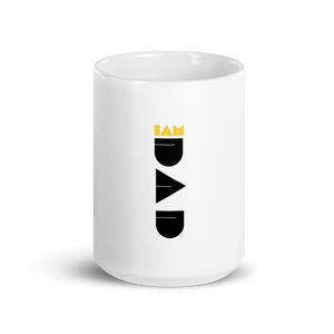 I Am Dad - White Glossy Mug