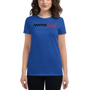 With God - Women's Short Sleeve T-Shirt